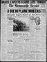 Thumbnail image of item number 1 in: 'The Brownsville Herald (Brownsville, Tex.), Vol. 37, No. 264, Ed. 2 Monday, March 25, 1929'.