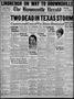 Thumbnail image of item number 1 in: 'The Brownsville Herald (Brownsville, Tex.), Vol. 37, No. 279, Ed. 1 Tuesday, April 9, 1929'.