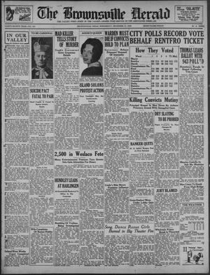 The Brownsville Herald (Brownsville, Tex.), Vol. 38, No. 163, Ed. 1 Wednesday, December 11, 1929