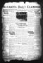Thumbnail image of item number 1 in: 'Navasota Daily Examiner (Navasota, Tex.), Vol. 25, No. 216, Ed. 1 Monday, October 2, 1922'.