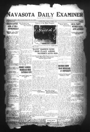 Navasota Daily Examiner (Navasota, Tex.), Vol. 25, No. 216, Ed. 1 Monday, October 2, 1922