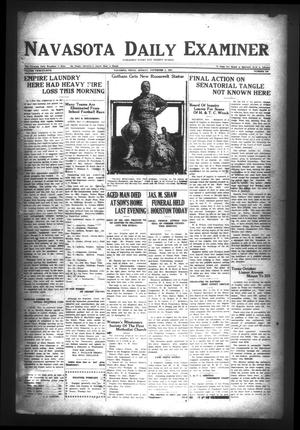 Navasota Daily Examiner (Navasota, Tex.), Vol. 25, No. 246, Ed. 1 Monday, November 6, 1922