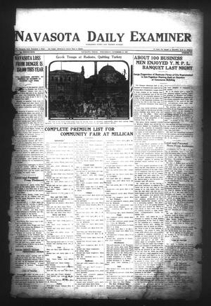 Navasota Daily Examiner (Navasota, Tex.), Vol. 25, No. 253, Ed. 1 Wednesday, November 15, 1922