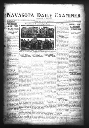 Navasota Daily Examiner (Navasota, Tex.), Vol. 25, No. 254, Ed. 1 Thursday, November 16, 1922