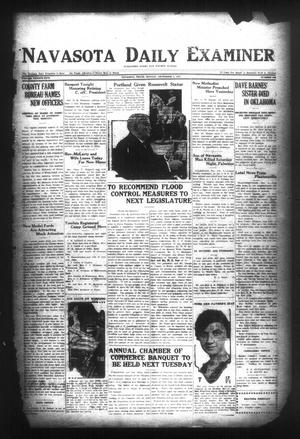 Navasota Daily Examiner (Navasota, Tex.), Vol. 25, No. 268, Ed. 1 Monday, December 4, 1922