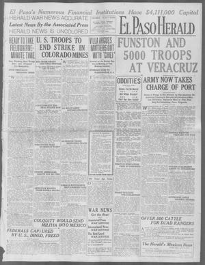 Primary view of object titled 'El Paso Herald (El Paso, Tex.), Ed. 1, Tuesday, April 28, 1914'.