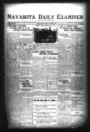 Navasota Daily Examiner (Navasota, Tex.), Vol. 25, No. 271, Ed. 1 Thursday, December 7, 1922