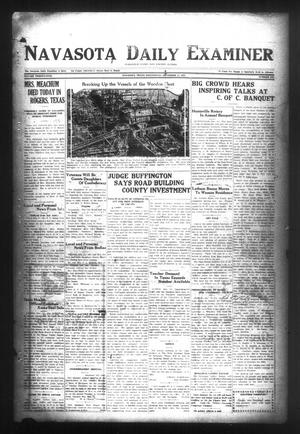 Navasota Daily Examiner (Navasota, Tex.), Vol. 25, No. 276, Ed. 1 Wednesday, December 13, 1922