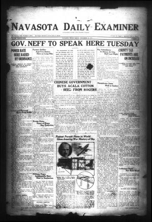Navasota Daily Examiner (Navasota, Tex.), Vol. 25, No. 289, Ed. 1 Friday, December 29, 1922