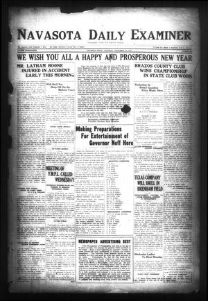 Navasota Daily Examiner (Navasota, Tex.), Vol. 25, No. 290, Ed. 1 Saturday, December 30, 1922