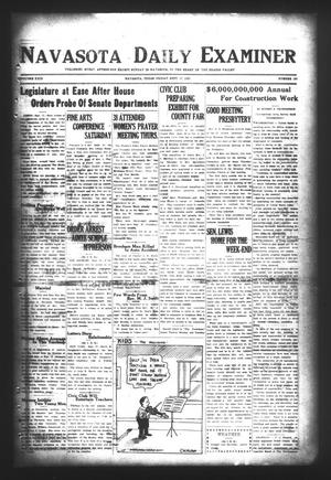 Navasota Daily Examiner (Navasota, Tex.), Vol. 29, No. 189, Ed. 1 Friday, September 17, 1926