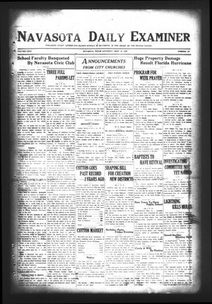 Navasota Daily Examiner (Navasota, Tex.), Vol. 29, No. 190, Ed. 1 Saturday, September 18, 1926