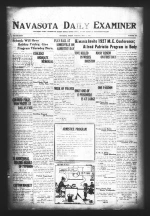 Navasota Daily Examiner (Navasota, Tex.), Vol. 29, No. 234, Ed. 1 Tuesday, November 9, 1926