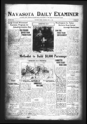 Navasota Daily Examiner (Navasota, Tex.), Vol. 29, No. 236, Ed. 1 Thursday, November 11, 1926