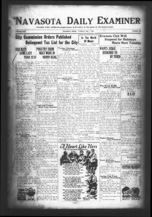 Navasota Daily Examiner (Navasota, Tex.), Vol. 29, No. 258, Ed. 1 Tuesday, December 7, 1926