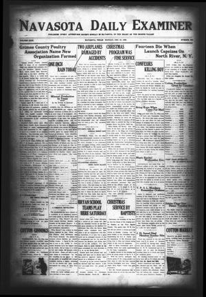 Navasota Daily Examiner (Navasota, Tex.), Vol. 29, No. 268, Ed. 1 Monday, December 20, 1926