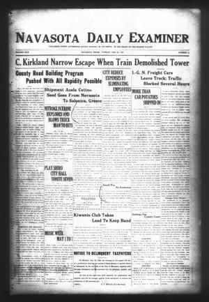 Navasota Daily Examiner (Navasota, Tex.), Vol. 30, No. 11, Ed. 1 Tuesday, February 22, 1927