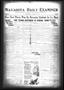 Primary view of Navasota Daily Examiner (Navasota, Tex.), Vol. 30, No. 27, Ed. 1 Saturday, March 12, 1927