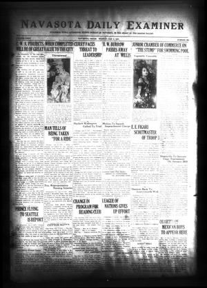 Navasota Daily Examiner (Navasota, Tex.), Vol. 35, No. 281, Ed. 1 Monday, January 8, 1934