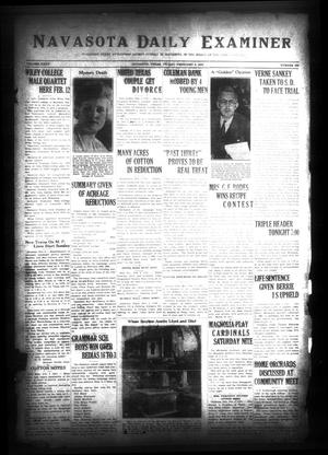 Navasota Daily Examiner (Navasota, Tex.), Vol. 35, No. 303, Ed. 1 Friday, February 2, 1934