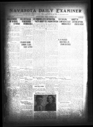 Navasota Daily Examiner (Navasota, Tex.), Vol. 35, No. 306, Ed. 1 Tuesday, February 6, 1934