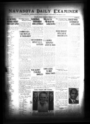 Navasota Daily Examiner (Navasota, Tex.), Vol. 35, No. 307, Ed. 1 Wednesday, February 7, 1934