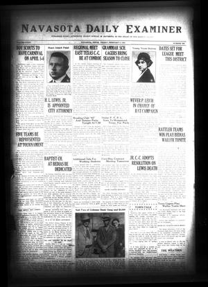 Navasota Daily Examiner (Navasota, Tex.), Vol. 35, No. 309, Ed. 1 Friday, February 9, 1934