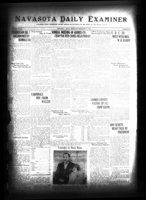 Navasota Daily Examiner (Navasota, Tex.), Vol. 35, No. 310, Ed. 1 Saturday, February 10, 1934