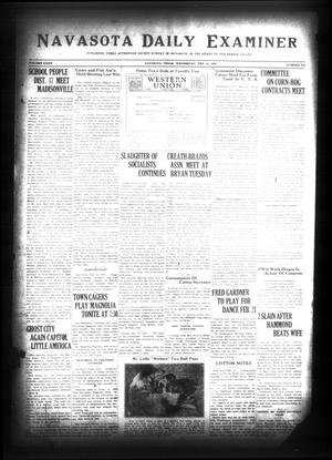 Navasota Daily Examiner (Navasota, Tex.), Vol. 35, No. 313, Ed. 1 Wednesday, February 14, 1934
