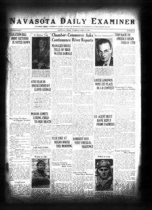 Navasota Daily Examiner (Navasota, Tex.), Vol. 36, No. 49, Ed. 1 Thursday, April 12, 1934