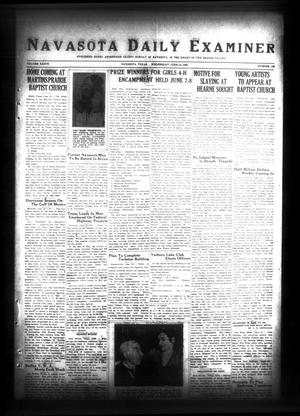 Navasota Daily Examiner (Navasota, Tex.), Vol. 36, No. 102, Ed. 1 Wednesday, June 13, 1934