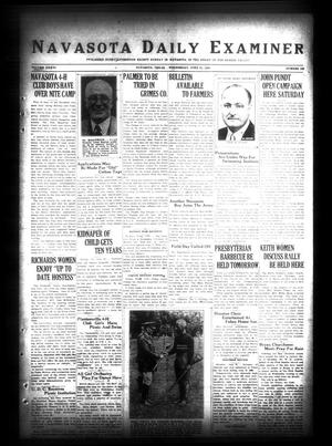 Navasota Daily Examiner (Navasota, Tex.), Vol. 36, No. 108, Ed. 1 Wednesday, June 20, 1934