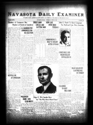 Navasota Daily Examiner (Navasota, Tex.), Vol. 36, No. 109, Ed. 1 Thursday, June 21, 1934