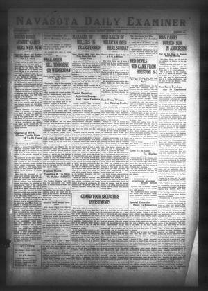 Navasota Daily Examiner (Navasota, Tex.), Vol. 39, No. 137, Ed. 1 Monday, August 2, 1937