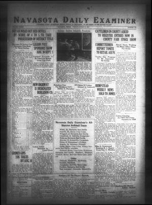 Navasota Daily Examiner (Navasota, Tex.), Vol. 39, No. 159, Ed. 1 Friday, August 27, 1937
