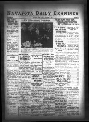 Navasota Daily Examiner (Navasota, Tex.), Vol. 39, No. 171, Ed. 1 Friday, September 10, 1937