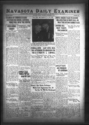 Navasota Daily Examiner (Navasota, Tex.), Vol. 39, No. 182, Ed. 1 Thursday, September 23, 1937