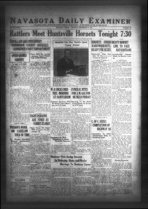 Navasota Daily Examiner (Navasota, Tex.), Vol. 39, No. 188, Ed. 1 Thursday, September 30, 1937
