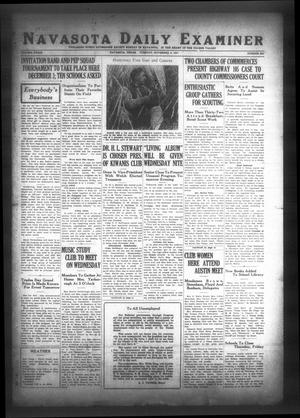 Navasota Daily Examiner (Navasota, Tex.), Vol. 39, No. 222, Ed. 1 Tuesday, November 9, 1937