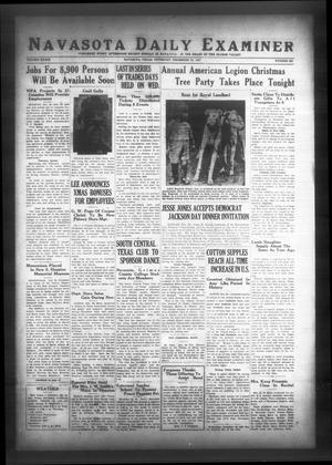 Navasota Daily Examiner (Navasota, Tex.), Vol. 39, No. 259, Ed. 1 Thursday, December 23, 1937