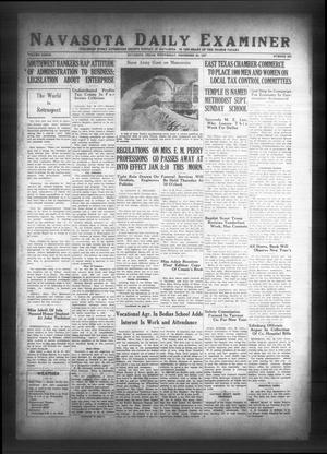 Navasota Daily Examiner (Navasota, Tex.), Vol. 39, No. 263, Ed. 1 Wednesday, December 29, 1937