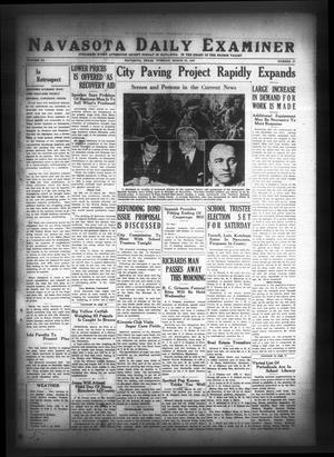 Navasota Daily Examiner (Navasota, Tex.), Vol. 40, No. 27, Ed. 1 Tuesday, March 29, 1938