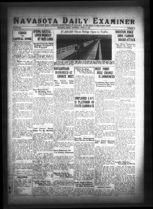 Navasota Daily Examiner (Navasota, Tex.), Vol. 40, No. 49, Ed. 1 Saturday, April 23, 1938