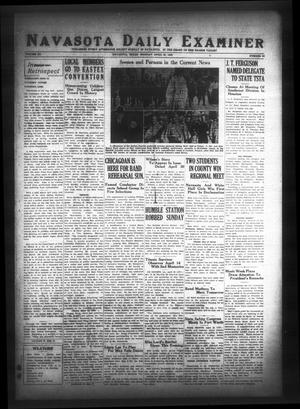 Navasota Daily Examiner (Navasota, Tex.), Vol. 40, No. 50, Ed. 1 Monday, April 25, 1938