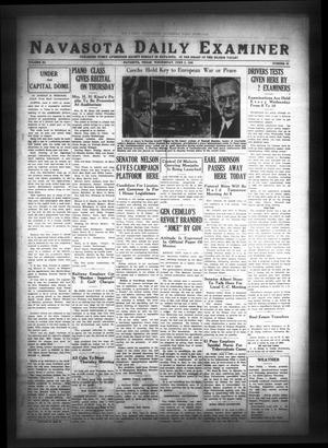 Navasota Daily Examiner (Navasota, Tex.), Vol. 40, No. 88, Ed. 1 Wednesday, June 8, 1938