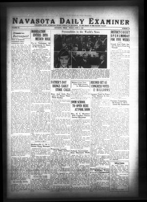 Navasota Daily Examiner (Navasota, Tex.), Vol. 40, No. 96, Ed. 1 Friday, June 17, 1938