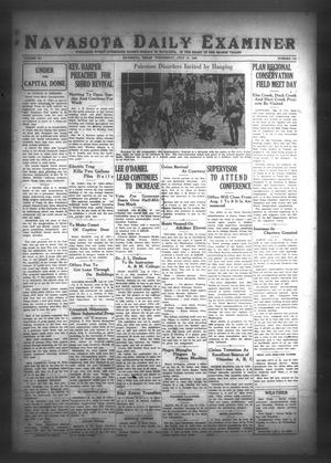 Navasota Daily Examiner (Navasota, Tex.), Vol. 40, No. 129, Ed. 1 Wednesday, July 27, 1938