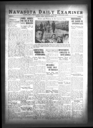 Navasota Daily Examiner (Navasota, Tex.), Vol. 40, No. 161, Ed. 1 Friday, September 2, 1938