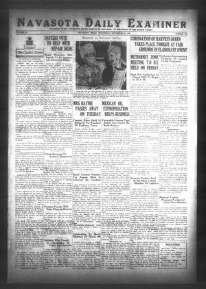 Navasota Daily Examiner (Navasota, Tex.), Vol. 40, No. 183, Ed. 1 Wednesday, September 28, 1938