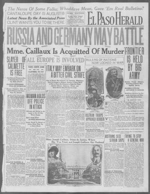 El Paso Herald (El Paso, Tex.), Ed. 1, Tuesday, July 28, 1914